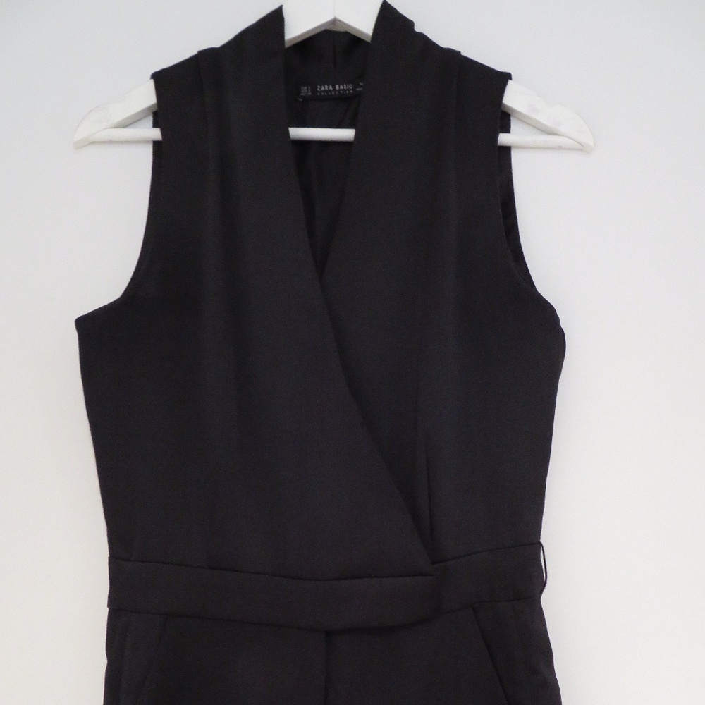 Zara Tuxedo Jumpsuit